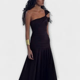Margot - Maxi jurk met blote schouders