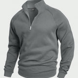 William™ - Casual Half-Zip Trui