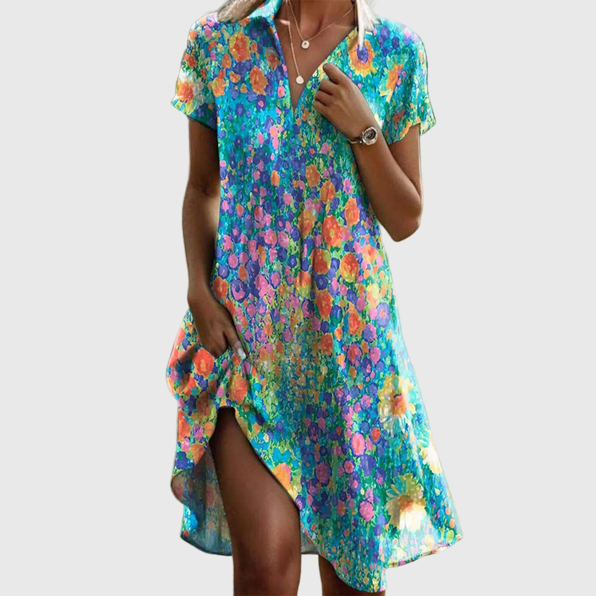 Bianca™ | Luxe midi-jurk met moderne elegantie