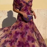 Lorenza™ | Elegante maxi-jurk met V-hals