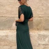 Lorenza™ | Elegante maxi-jurk met V-hals