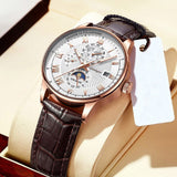 Stijlvolle Luxe Licht Kwarts Horloge