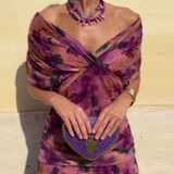 Lorenza™ | Elegante maxi-jurk met V-hals