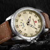 Kwarts Horloge met Leren Band