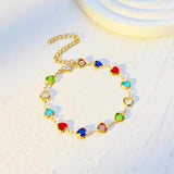 Unieke hartvormige armband