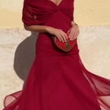 Lorenza™ | Elegante maxi-jurk met V-hals