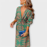 Oriana - Elegante jurk met lange mouwen