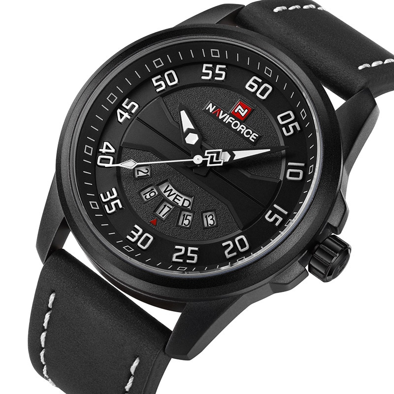 Kwarts Horloge met Leren Band