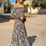 Lorenza™ | Elegante maxi-jurk met V-hals