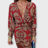 Oriana - Elegante jurk met lange mouwen