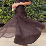 Lorenza™ | Elegante maxi-jurk met V-hals