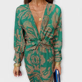 Oriana - Elegante jurk met lange mouwen