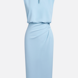 Valentina™ | Midi-jurk met zijdraping en een verfijnde charme