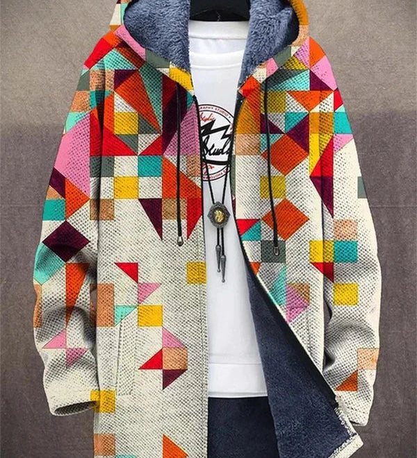 Aria™ - Luxe cardigan geïnspireerd door kunst + ritssluiting