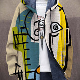 Bindi™ | Luxe cardigan geïnspireerd op kunst + rits