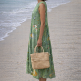Esperanza | Midi-jurk in bosstijl