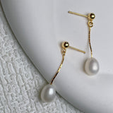 Oorbellen met Elegante Parel