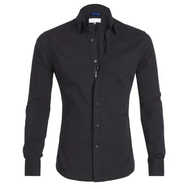 Apex™ Kreukvrije Zip-Up Shirt