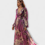 Elegante maxi-jurk van hoge kwaliteit