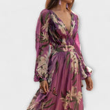 Elegante maxi-jurk van hoge kwaliteit