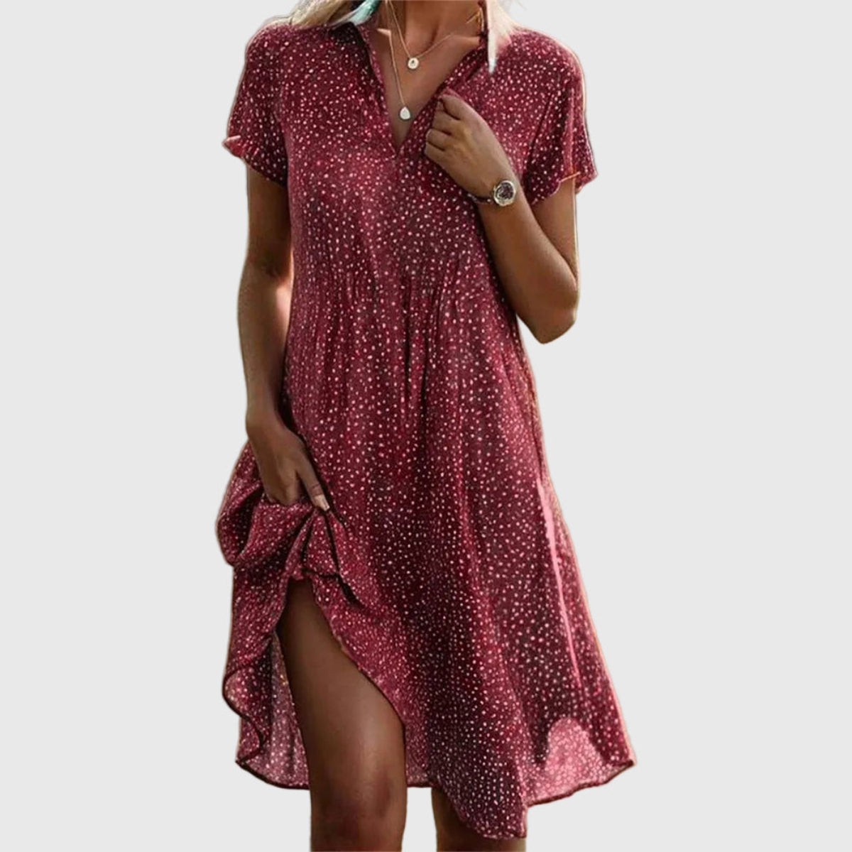 Bianca™ | Luxe midi-jurk met moderne elegantie