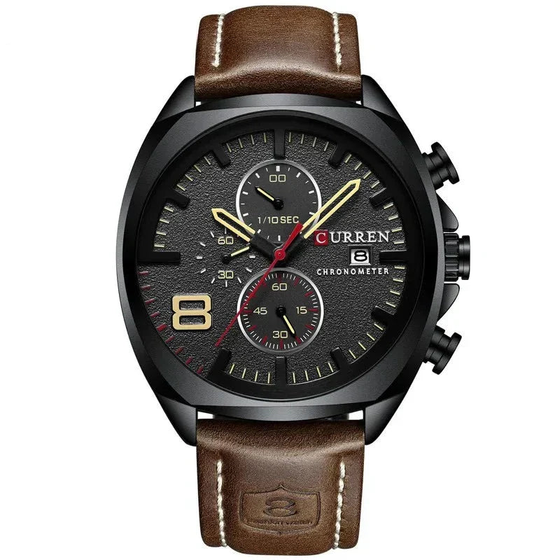 Waterdichte Militaire Chronograaf Sporthorloge