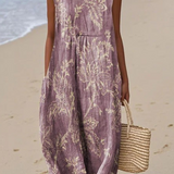 Mia | Bloemen Midi Jurk
