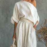 Mila™ | Twee-delige set met blote schouders