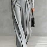 Vera™ | Elegante set met contrasterend detail