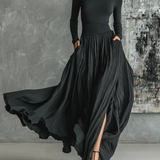 Eva™ | Elegante set met plissé rok