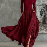 Eva™ | Elegante set met plissé rok