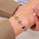 Unieke hartvormige armband
