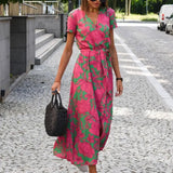 Fez | Kruidige jurk met bloemenprint