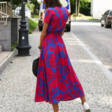 Fez | Kruidige jurk met bloemenprint