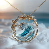 Collier met hanger “Belofte van de Oceaan”