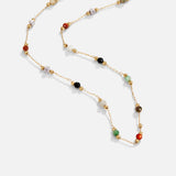 Minimalistische Collier met Steen
