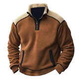 Ethan™ - Retro Katoenen Rits Pullover